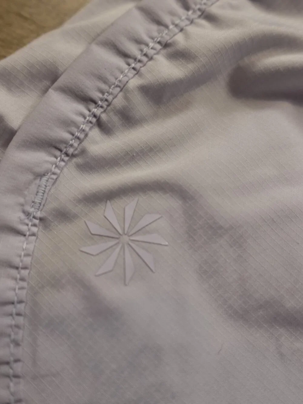 Athleta Girl Running Shorts Girls XL/14 Light Lavender Lined Athletic 3